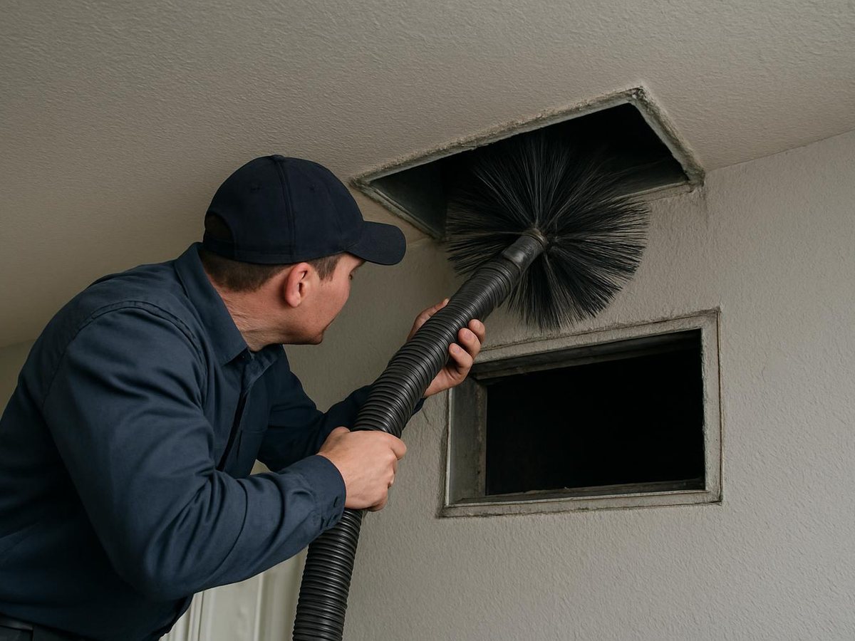 Highland Estates Air Duct Services work in Jacksonville